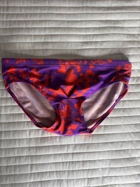 C-IN2 Purple and Orange Splash Bikini Bottoms